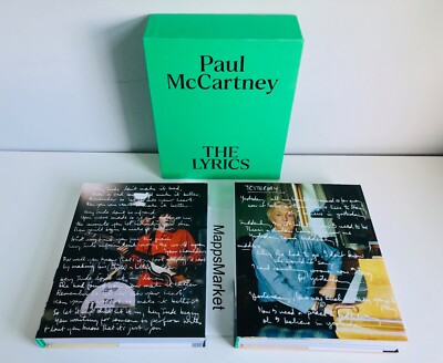The Lyrics: 1956 to the Present by Paul McCartney SIGNED by Paul