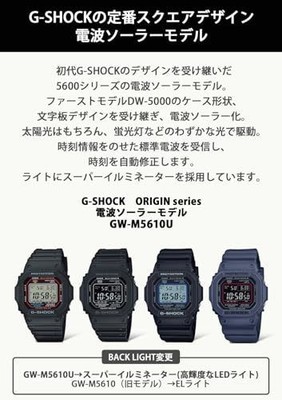 Casio G-shock Gw-m5610nv-2jf Multiband 6 Tough Solar Quartz Watch