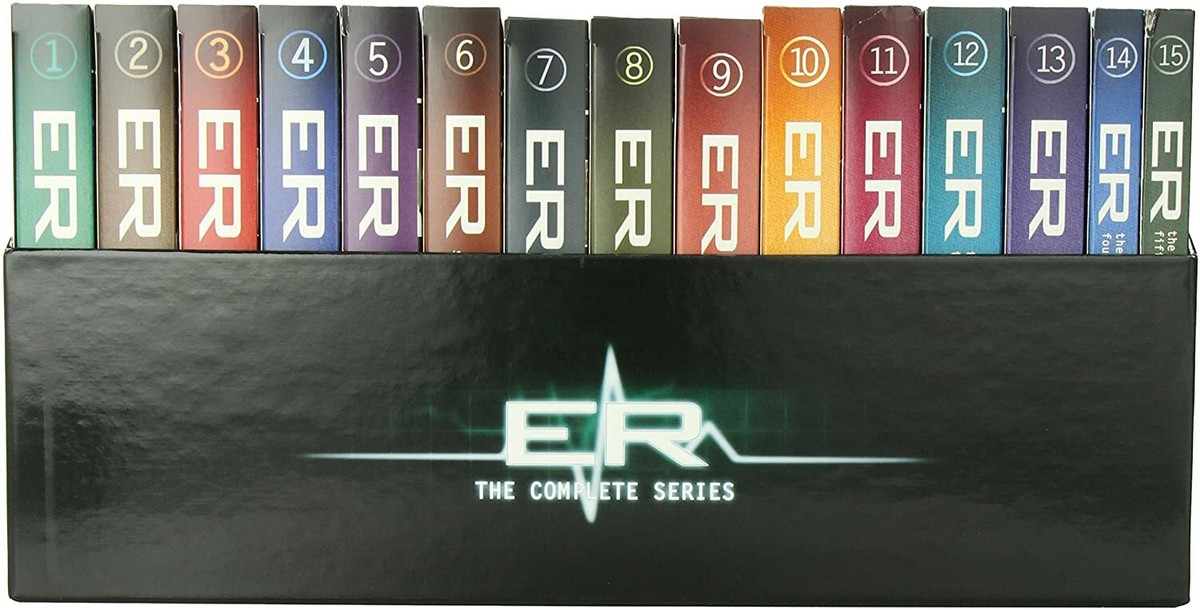 ER:The Complete Series Seasons 1-15(DVD Box Set,90 Discs)Emergency
