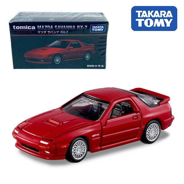 Tomica Premium Mazda Savanna RX-7 Red Diecast New Tomy Model