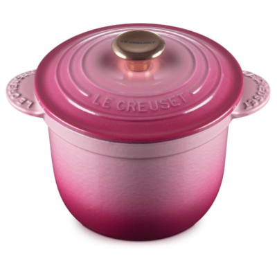 Le Creuset Cocotte Every Rice Pot 18cm 2.25qt BERRY PINK Copper