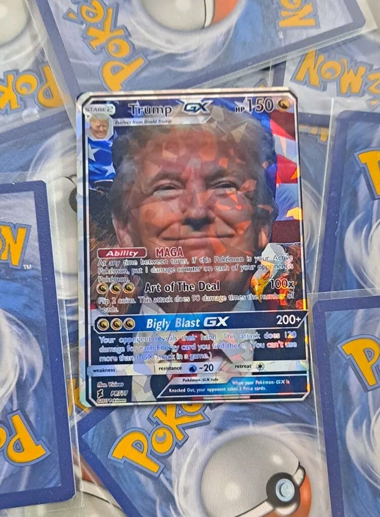 Donald Trump Pokemon Card - GX | eBay