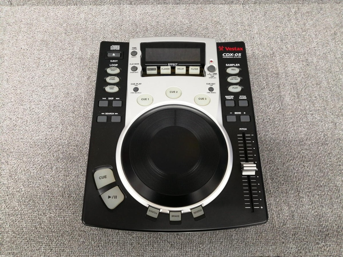 Vestax CDX-05 Professional Turntable Mixing CD Player Used