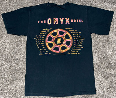 Britney Spears 2004 Onyx Hotel Tour Band Tee T-Shirt Size S | eBay