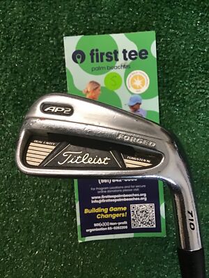 Titleist AP2 710 Forged 6 Iron Stiff Steel Shaft | eBay