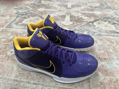 Nike Undefeated x Kobe 4 Protro Court Purple Size 13 193655860676