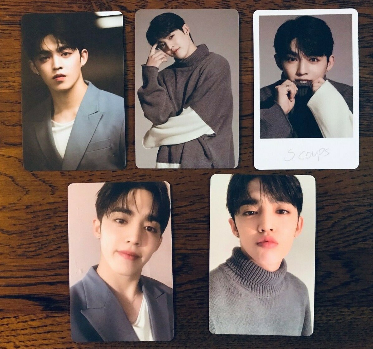 SEVENTEEN S.COUPS Incomplete (In-Complete) photocard Photo card