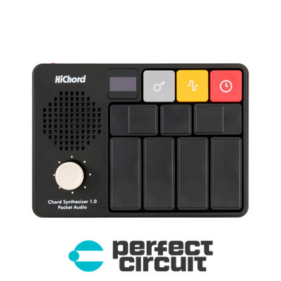 Pocket Audio HiChord - Aluminum (Jet Black) GADGET - NEW - PERFECT