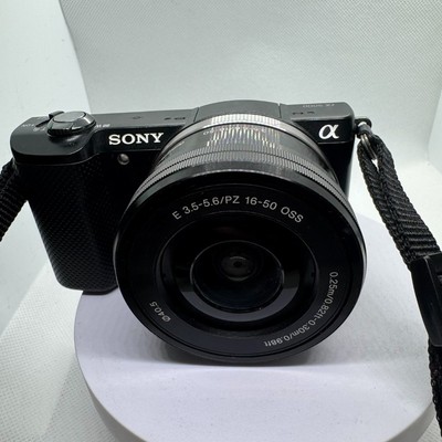 Sony Alpha A5000 20.1MP Flip Screen Mirrorless Camera with PZ 16
