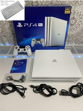 PlayStation CUH-7200BB02 4 Pro Game Console - Glacier White for