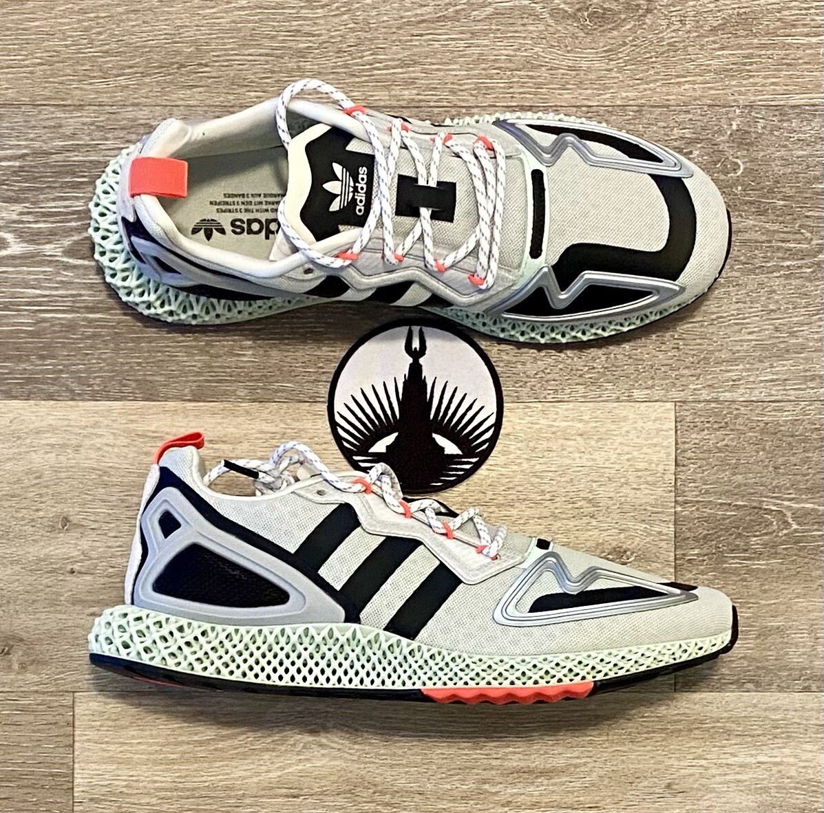 Adidas ZX 2K 4D 'Faint Mint Green' Core Black Running Shoes FW2003