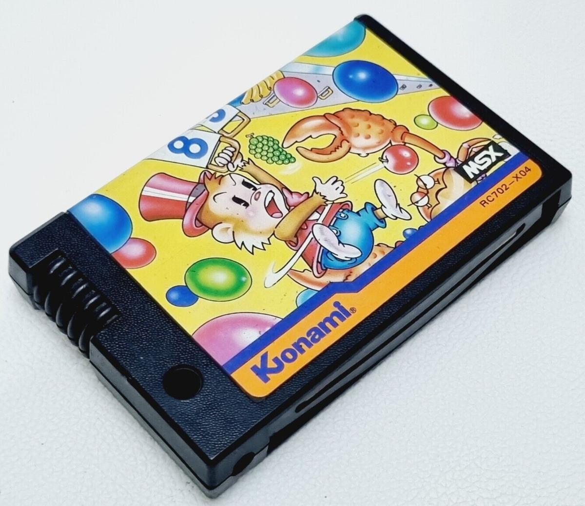 Vintage Konami MSX Monkey Academy Video Game Cartridge - UNTESTED