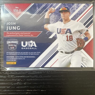 2019 Panini Elite Extra Edition USA National Team Materials Black