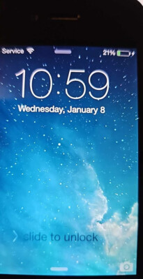 APPLE IPHONE 4- 32GB - BLACK Model MC923LL/A(AT&T) Works Unlocked