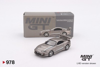 MINI GT Toyota Supra Veilside Combat V-11 Combat Gray #978 ~ 1/64