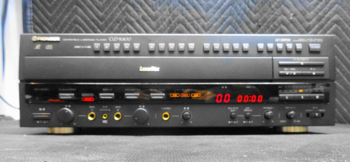 Pioneer CLD-K800 Laserdisc CD Player Karaoke w/ Remote - JAPAN