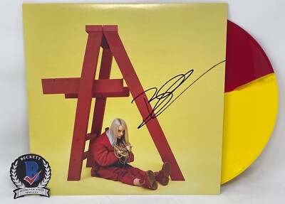 Billie Eilish Signed Autographed Don't Smile At Me Vinyl LP Album