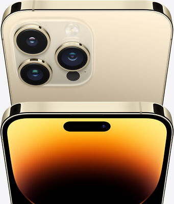 Apple iPhone 14 Pro Max A2651 US Cellular Only 256GB Gold Very