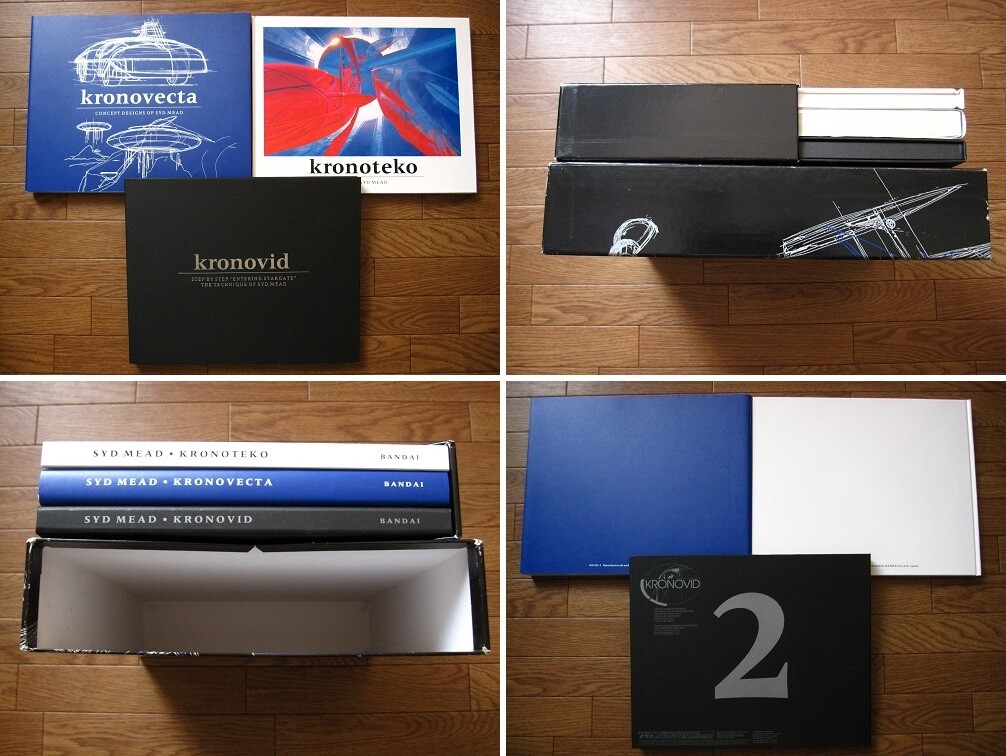 Syd Mead KRONOLOG Complete Art Set Illustration Book Gundam | eBay