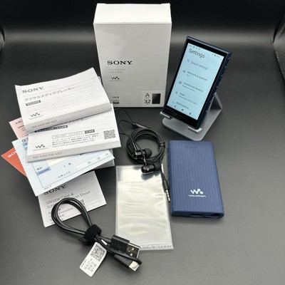 SONY NW-A306 Walkman 32GB Blue Hi Res Digital Media Player Tested