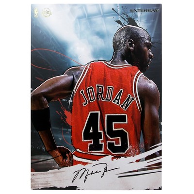 NBA x Enterbay Chicago Bulls Michael Jordan I'm Back #45 Real