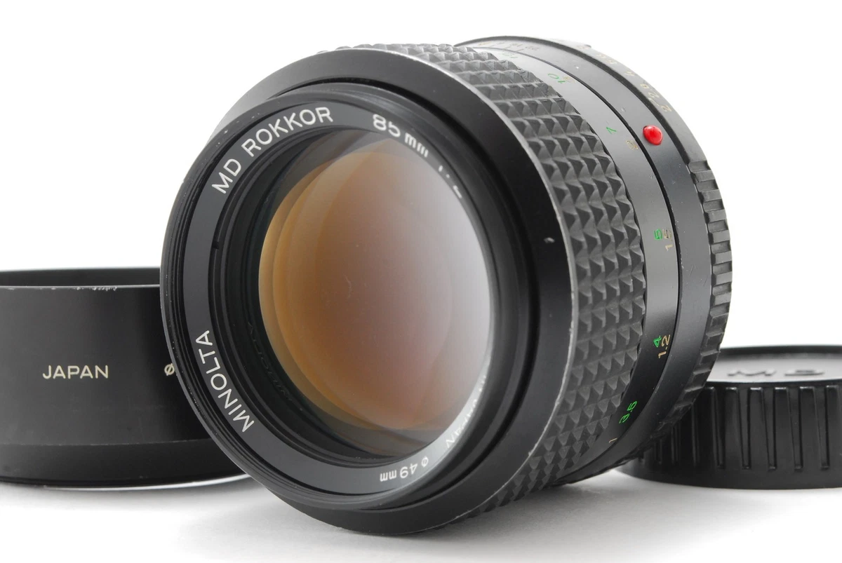 Minolta MD 85mm Camera Lenses for sale | eBay