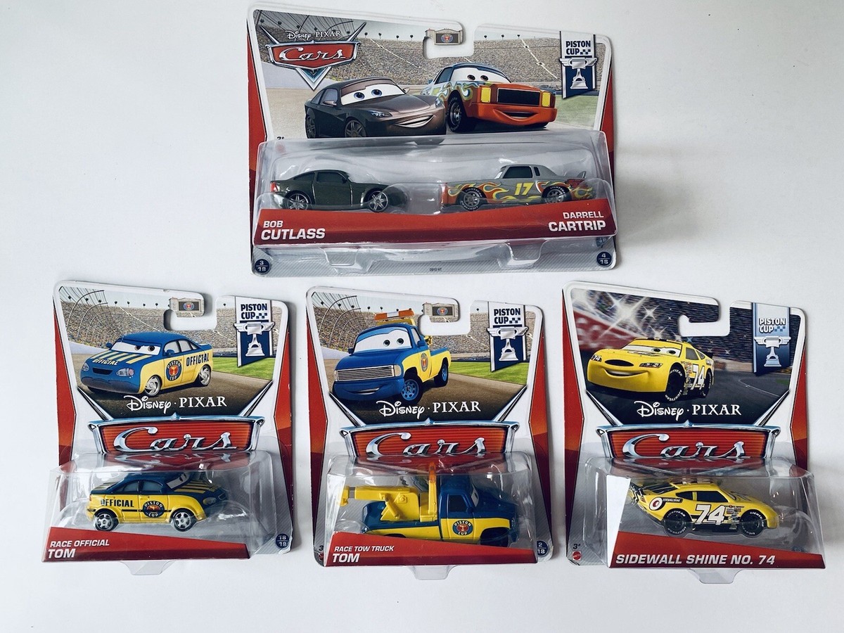 DISNEY Pixar CARS PISTON CUP (LOT OF 4) NEW IN BOX - FAST SHIPPING