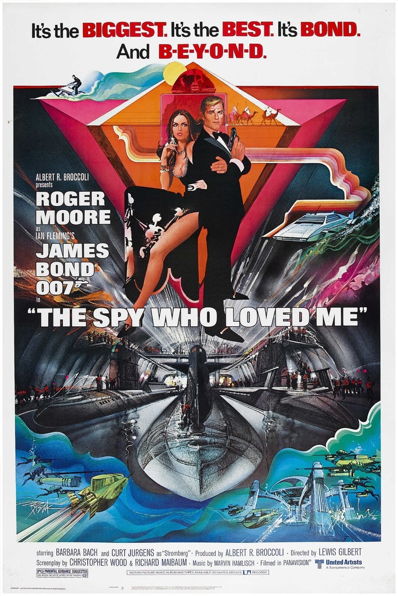 The Spy Who Loved Me - Movie Poster - US Version | eBay