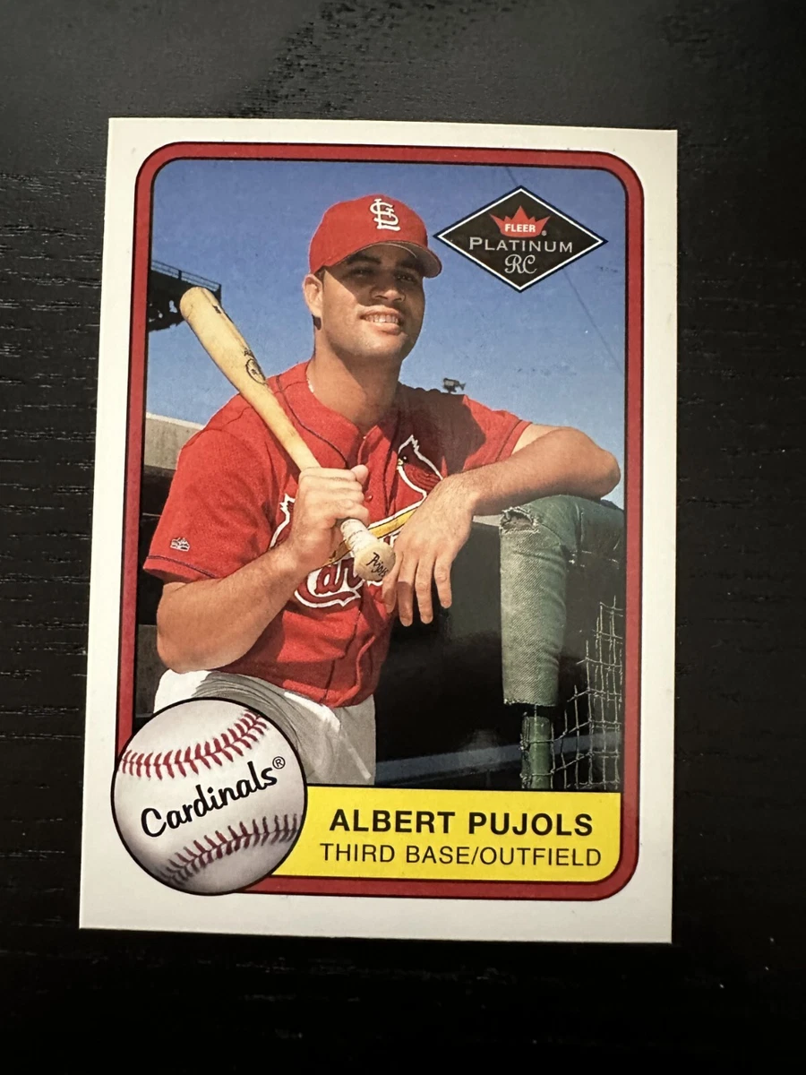 Fleer Albert Pujols Rookie Baseball Sports Trading Cards