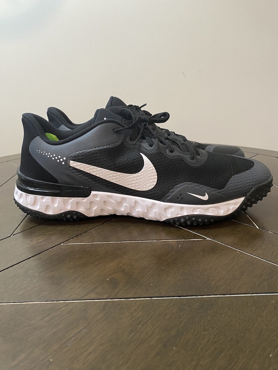 Nike Alpha Huarache Elite 3 Turf Baseball Shoes Size 15 Black