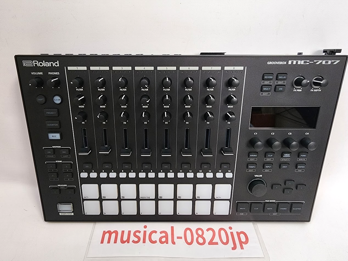 Roland MC-707 GROOVEBOX AIRA Sampler Sequencer 8 tracks | eBay