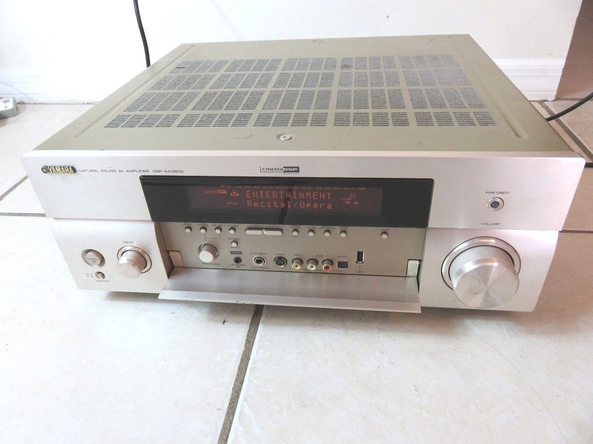 Yamaha Dsp Av Amplifier Dsp-ax3800 Gold (HDMI no sound) | eBay