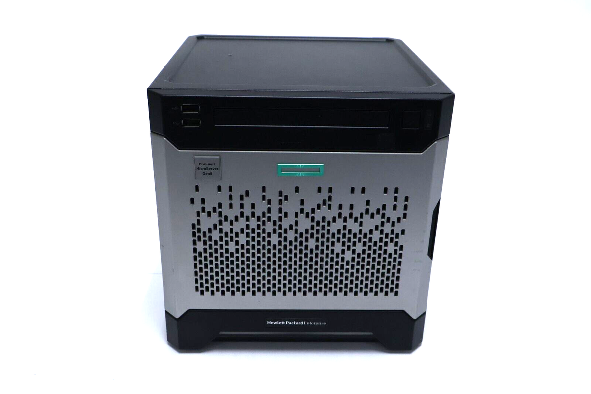 HPE ProLiant MicroServer Gen-8 Intel Xeon E3-1220L@2.30GHz 8GB RAM