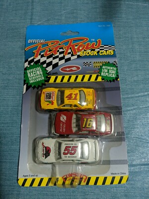 Official Row Stock Cars Nascar 1/64 Diecast 3 Pack 1992 ~ bin9 | eBay
