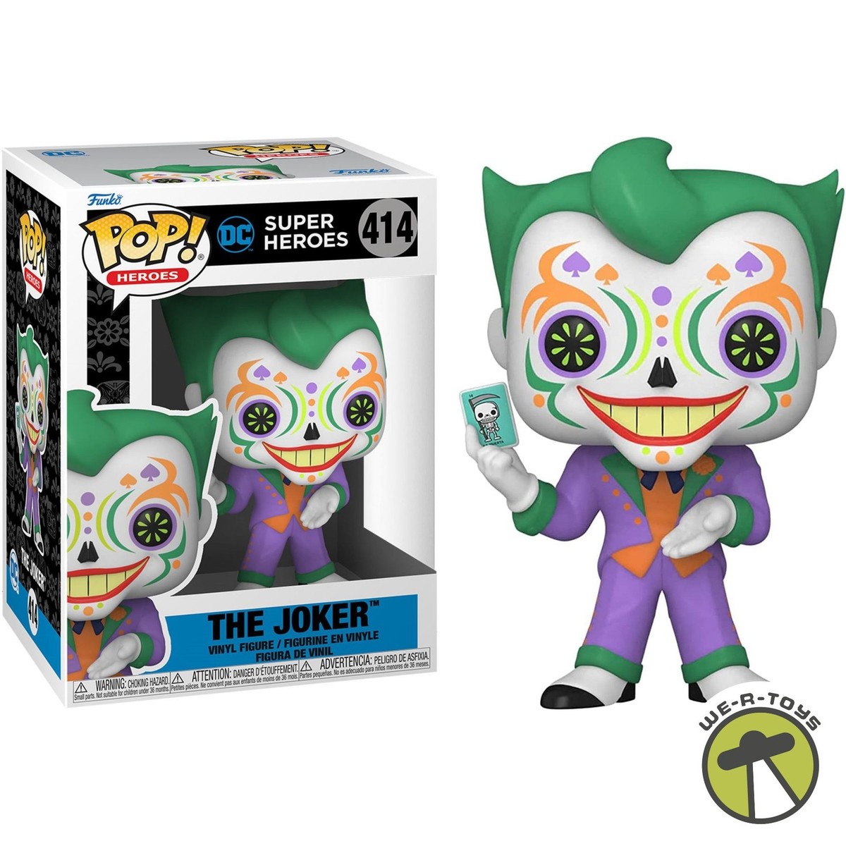 Funko Pop! Heroes: Dia De Los Joker Glow in The Dark Special