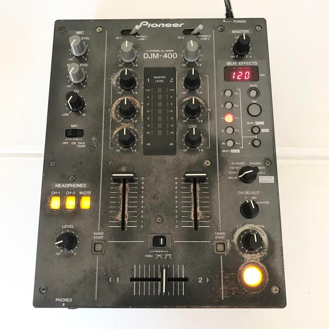 DJ Mixer DJM400 Mixing Console In Loop Sampler Small Audio