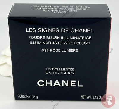 CHANEL Illuminating Powder Blush #997 “Rose Lumiere” Holiday 2025