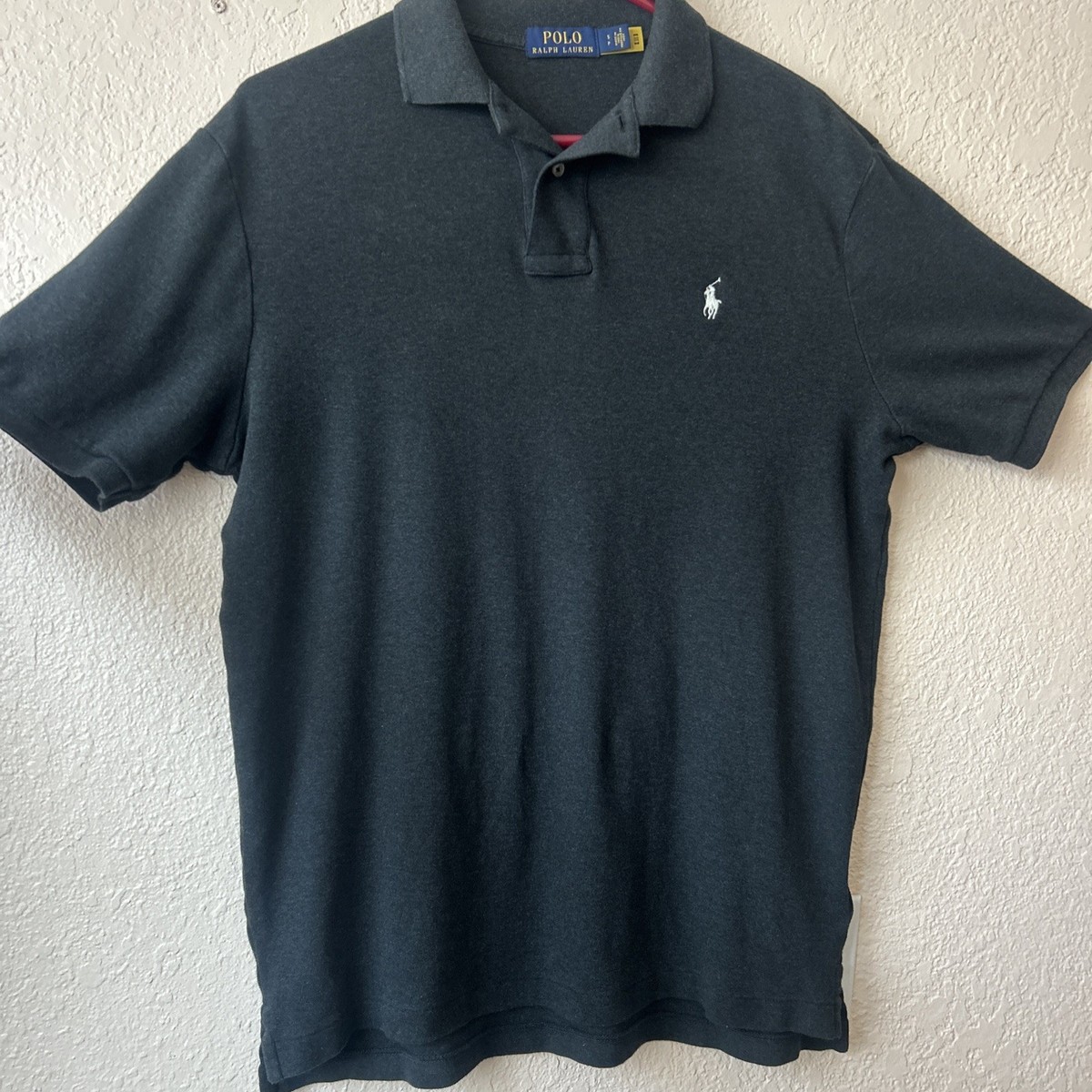 Polo Ralph Lauren Black Polo Shirt RN 41381 Soft Touch SP | eBay