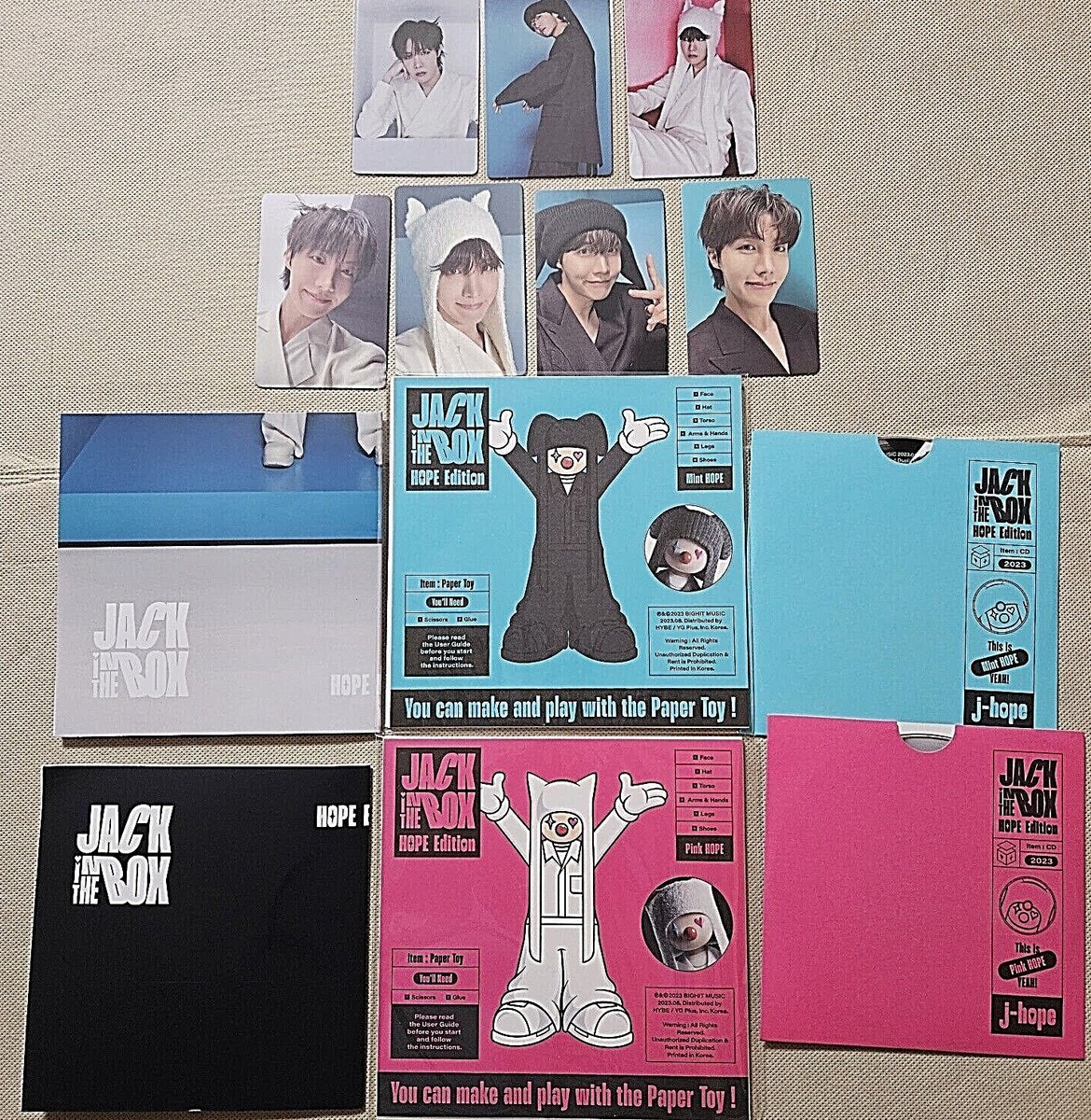 BTS J-Hope Jack In The Box Hope Edition SOUNDWAVE &ALBUM PHOTOCARD