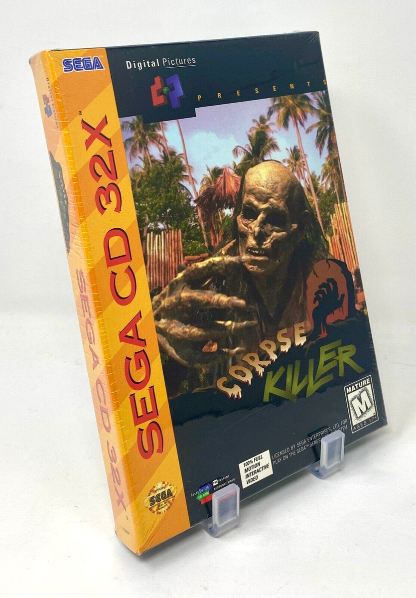 Corpse Killer (Sega CD 32X, 1994) SEALED RATED M 782346023614| eBay
