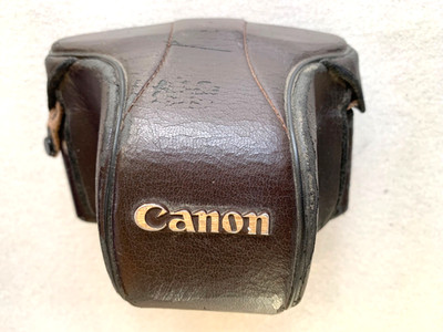 Canon AE-1 P/S Program Leather Vintage Camera Case | Brown | For