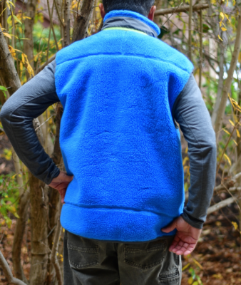 Patagonia Vintage Retro X Deep Pile Fleece Vest Size: xLarge Blue