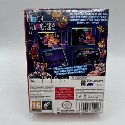 Crawlco Block Knockers (Nintendo Switch, 2020) New Big Box w