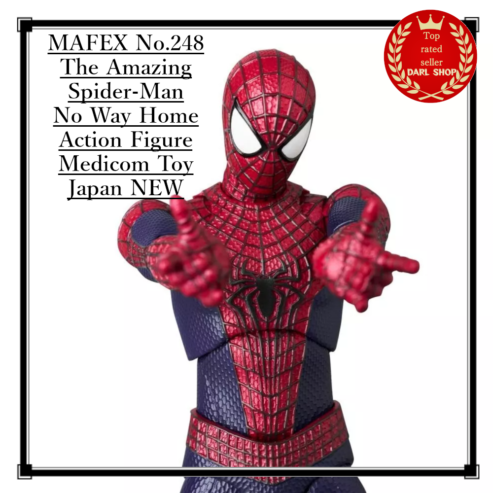 MAFEX No.248 The Amazing Spider-Man No Way Home Action Figure