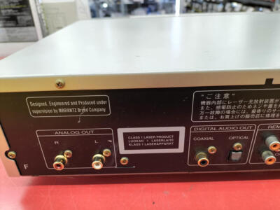 Used) Marantz CD6003 High-Quality CD Player manufactured in 2009