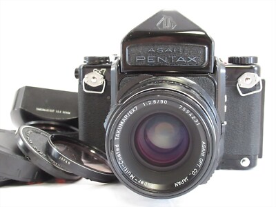 Pentax 6×7 Medium Format SLR Film Camera M-up w/6x7 90mm f/2.8 LS
