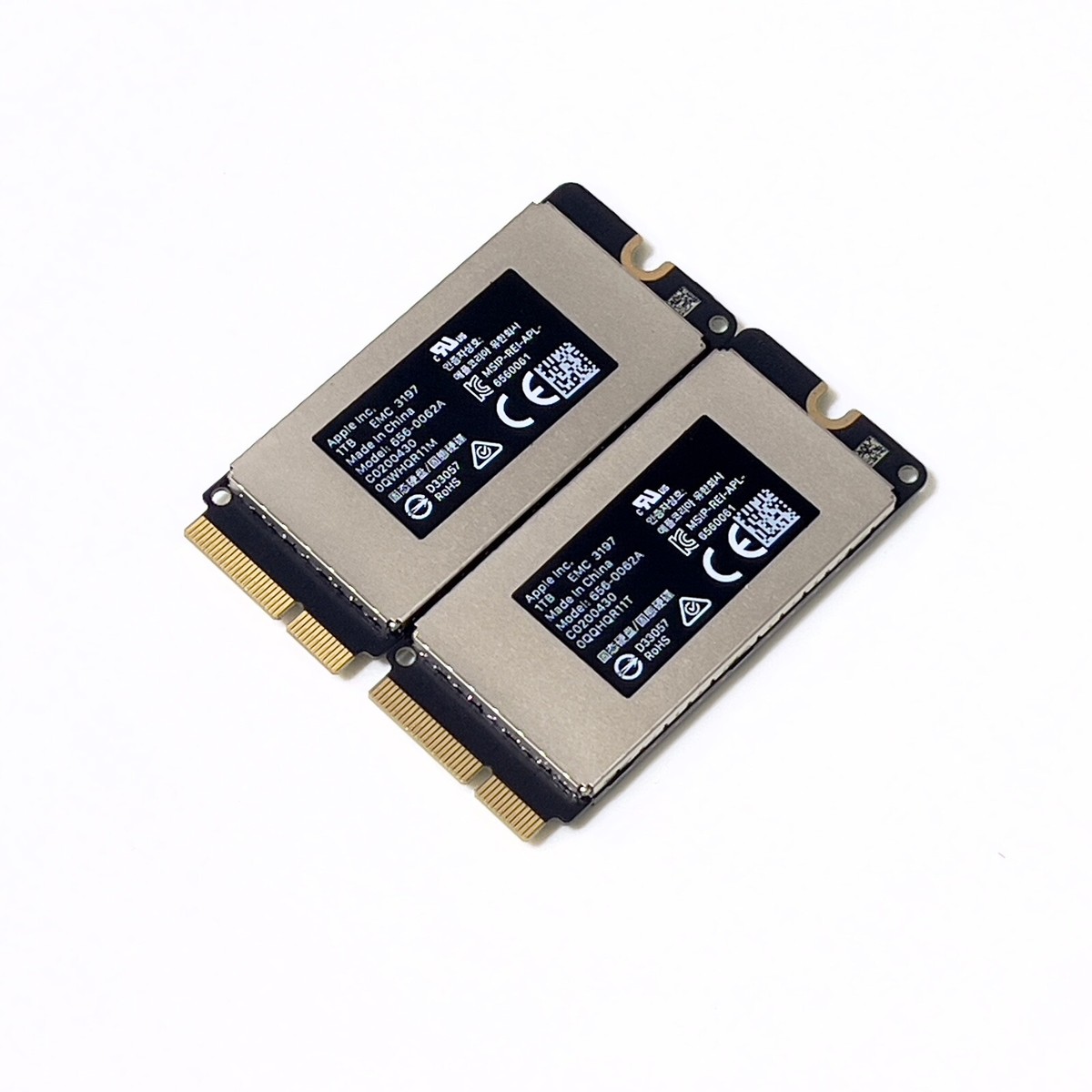 Apple 2TB (2x1TB) PCIe Flash SSD Kit for 2017 Apple iMac Pro 656