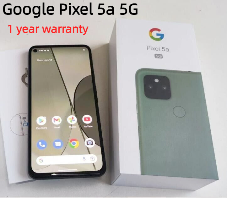 Google Pixel 5a 5G 128GB+6GB Black Android 5G Unlocked SmartPhone