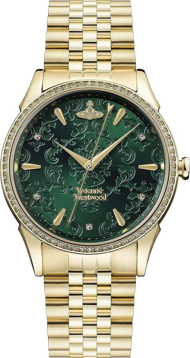 Vivienne Westwood Wallace Women's Watch VV208GDGD Gold/Green