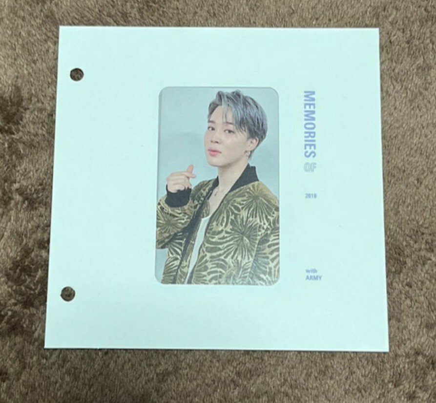 BTS MEMORIES OF 2018 Blu-ray トレカ ジン